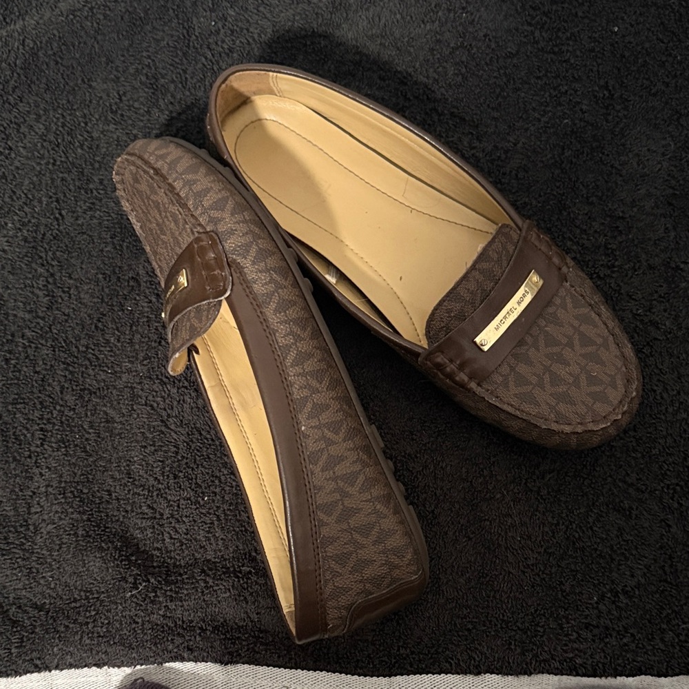 Michael Kors Dark Brown Loafers